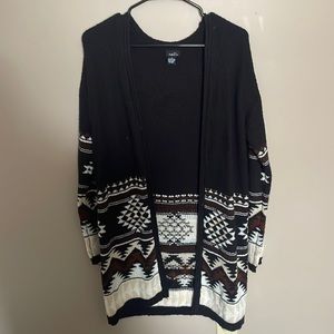 rue21 sweater cardigan. size small.